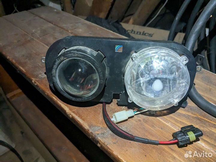 Линзованный блок фара Stels GS/GT 400