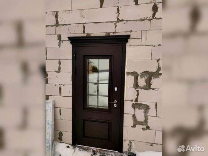 Входная дверь Термо Аляска 3К с окном