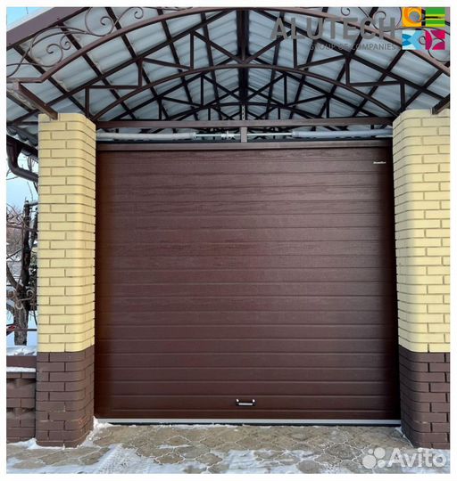 Ворота гаражные alutech