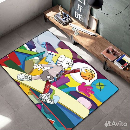 Модный ковер с принтом Симпсоны