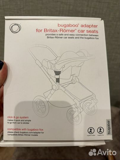 Адаптеры bugaboo для автокресел Brirax Romer