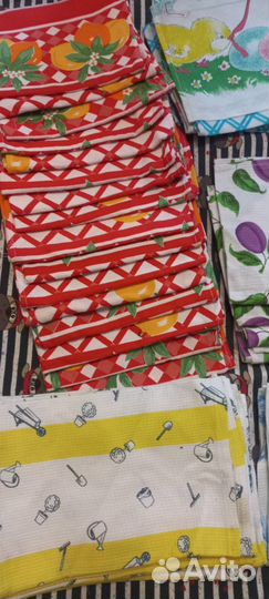 Полотенца вафельные кухонные