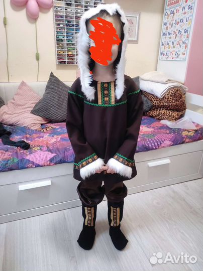 Костюм эскимоса, чукчи, народов севера