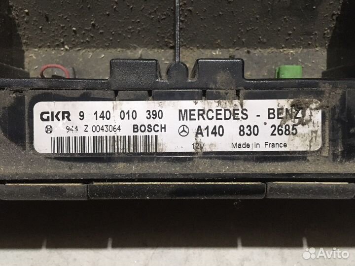 Блок управления климатом Mercedes CLK w208