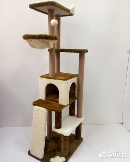Когтеточка игровой комплекс для кошек