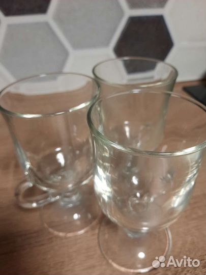 3 бокала для глинтвейна