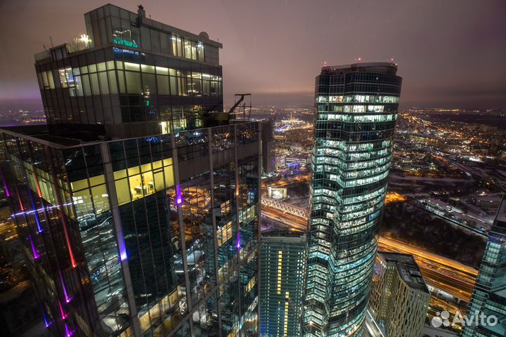 Ночь в отеле Москва-Сити на 63 этаже(Романтик)