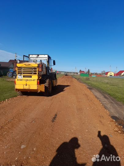 Отсыпка дорог и участков