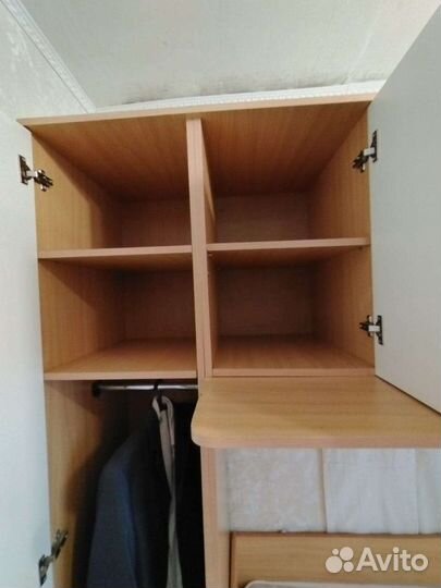 Двухярусная кровать бу с матрасами