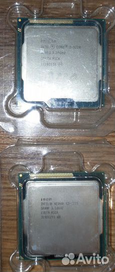 Процессоры intel i3, i5 лотом + амд + видюхи