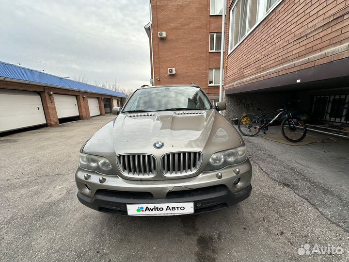 BMW X5 4.4 AT, 2005, 188 800 км