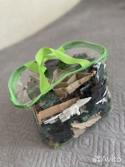 Фигурки солдатиков, набор детский 200 шт