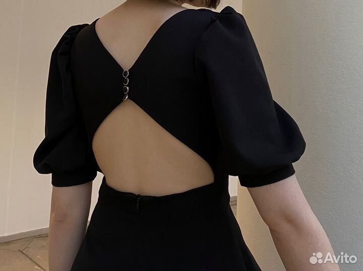 Платье женское черное 44 46