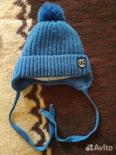 Шапка для мальчика на 1 год