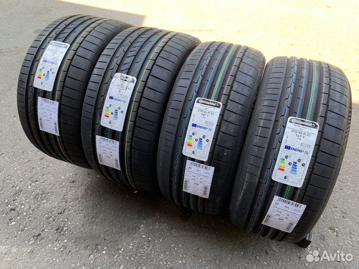 Continental ContiSportContact 6 315/40 R21 и 275/45 R21