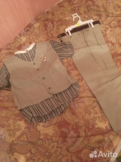 Костюм новый тройка на 5.6 лет