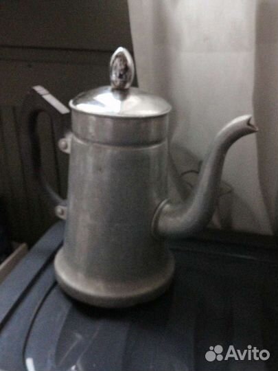 Алюминиевый кофейник СССР