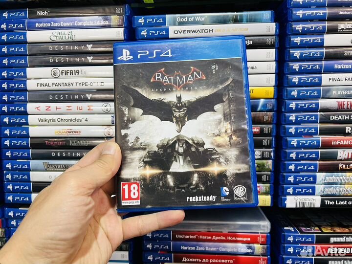 Batman arkham knight ps4 диск