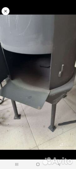 Казан 16литров печь с трубой