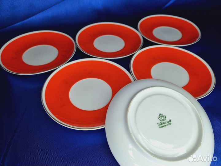 Кофейный Сервиз Volkstedt ГДР