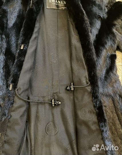 Шуба норковая с капюшоном 42 44