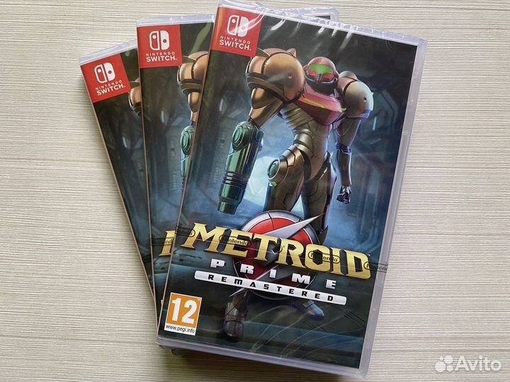 Metroid Prime Remastered (Новый, Европа) Switch