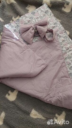 Конверт одеяло на выписку