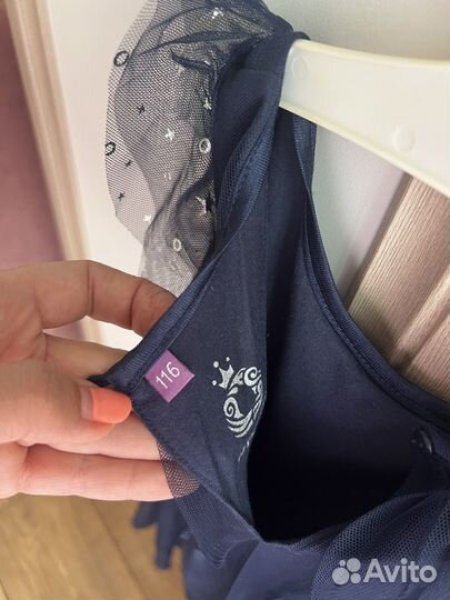 Нарядное платье для девочки 110 116