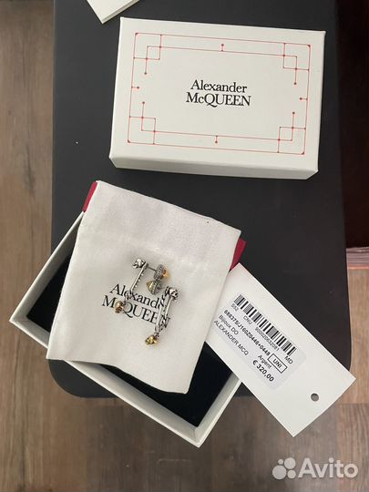 Серьги Alexander McQueen