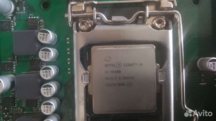Материнская плата + i5 6400 в идеальном состоянии)