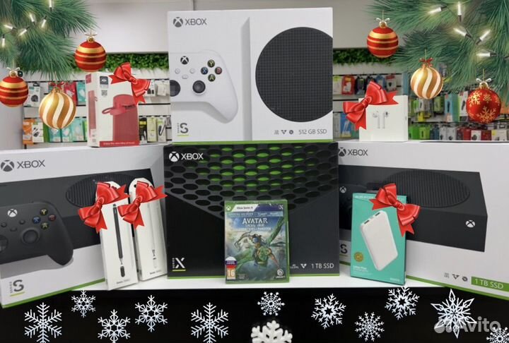 Xbox series s 1 Tb (черный)