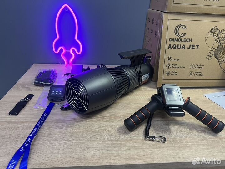 Мотор плавник для сапборда / подводный скутер