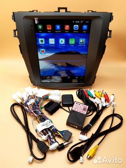 Магнитола андроид для Тойота Королла-150 2007-13г