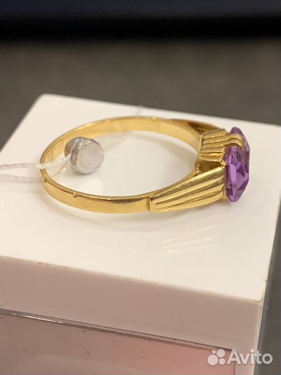 Кольцо золотое 750 пробы СССР