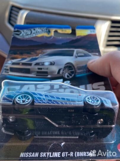 Hot wheels Fast & Furious nissan skyline gt r r34