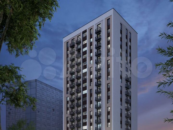 2-к. квартира, 64,7 м², 17/20 эт.