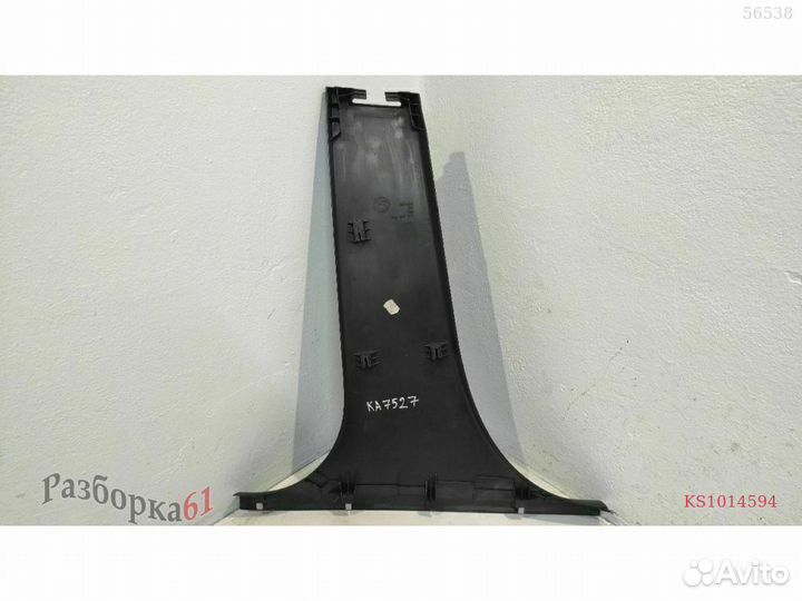 Накладка стойки skoda fabia 2 Нижняя правая средняя