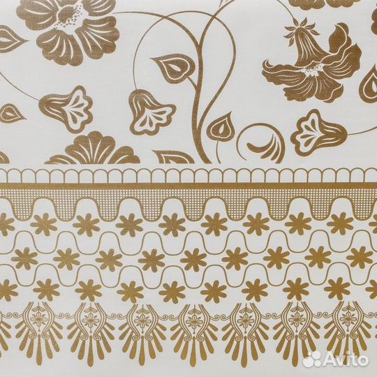 Клеёнка столовая на тканевой основе, ширина 137 см