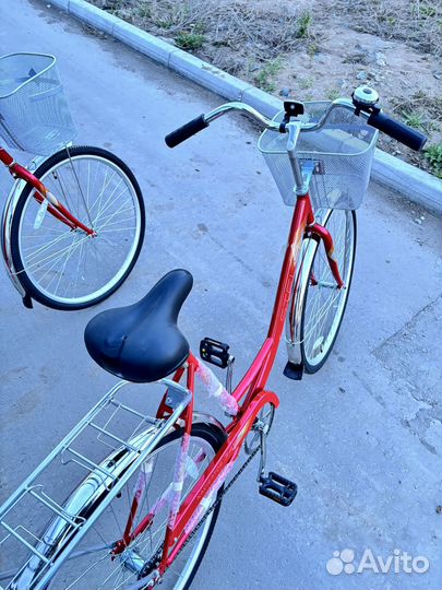 Новые велосипеды stels navigator 345 (красные)