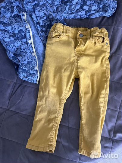 Рубашка и брюки для мальчика, 86 размер