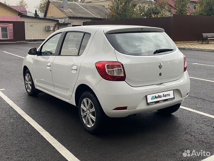 Renault Sandero 1.6 МТ, 2016, 195 000 км