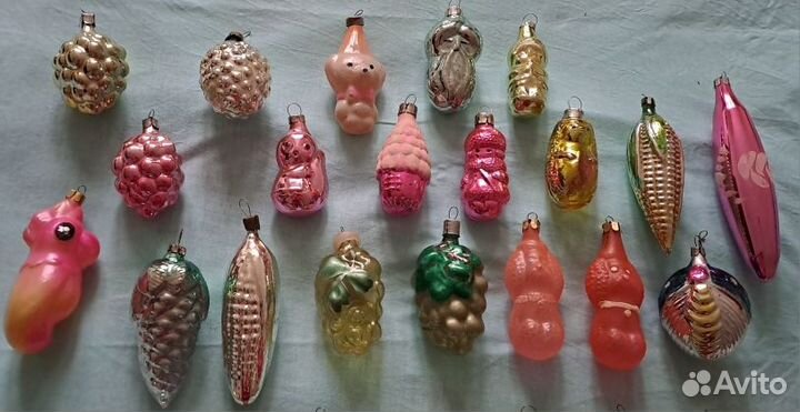 Елочные игрушки СССР