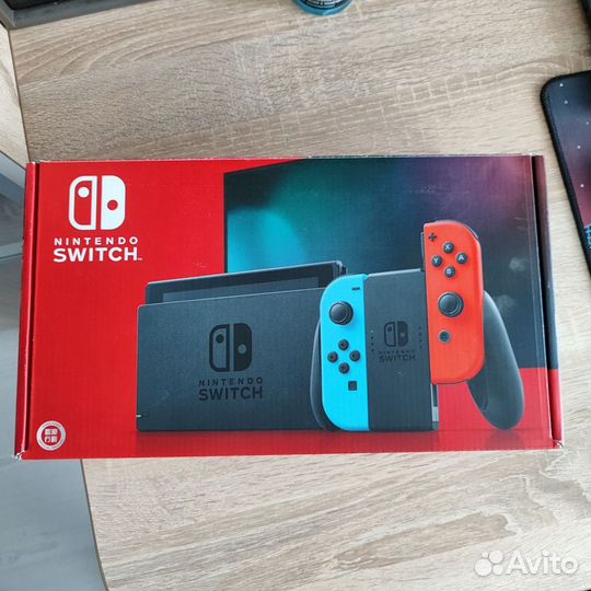 Портативная игровая приставка nintendo switch