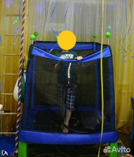Батут квадратный
