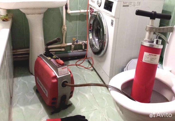 Сантехник Прочистка канализации Устранение засоров