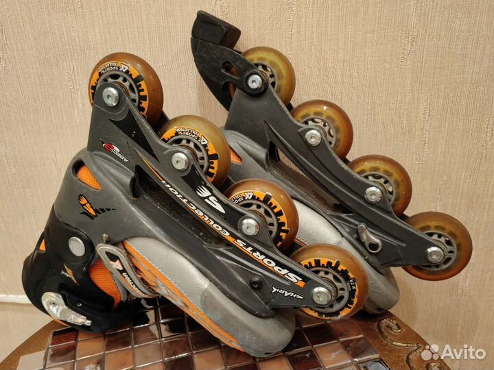 Роликовые коньки раздвижные р-р 31-34