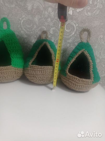 Набор вязаной недвижимости # домики для птиц