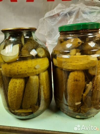 Компот ассорти домашний,огурцы консервированные