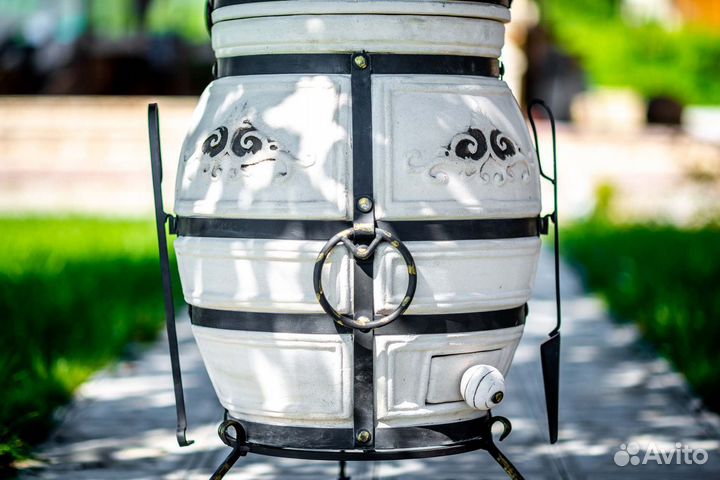 Тандыр с откидной крышкой Аполлон