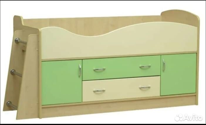 Детская кровать с матрасом